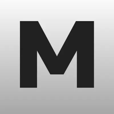 Магнит, сеть супермаркетов, лого-визитка